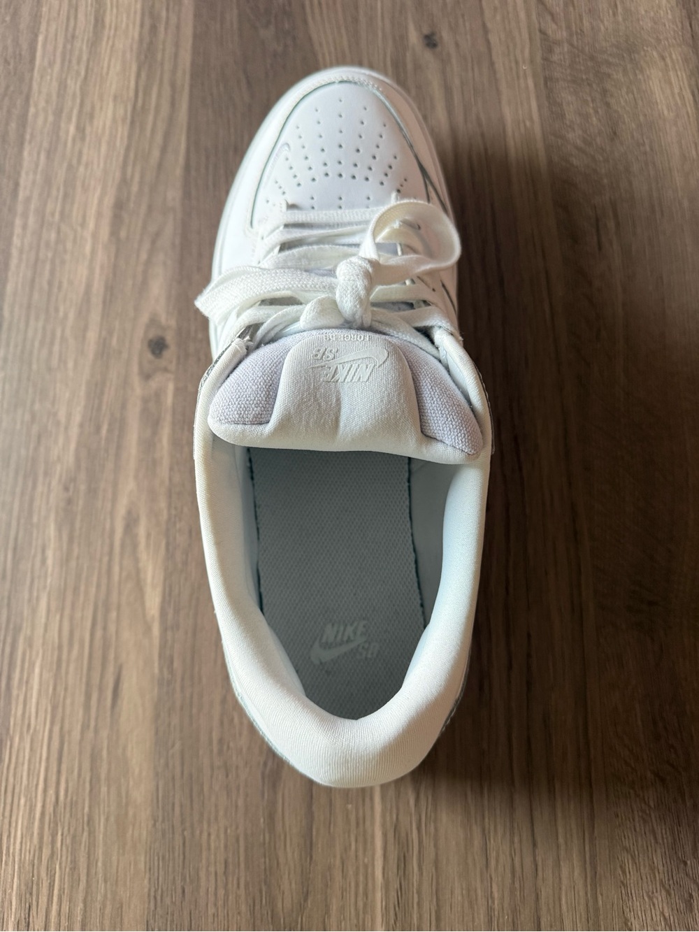Nike Force 58 Prm Men’s White Low-Top Sneakers - Picture 10 of 13